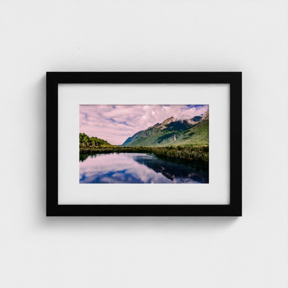 Fine Art Print – Enhanced Matte - Mountain Reflections in Still Water