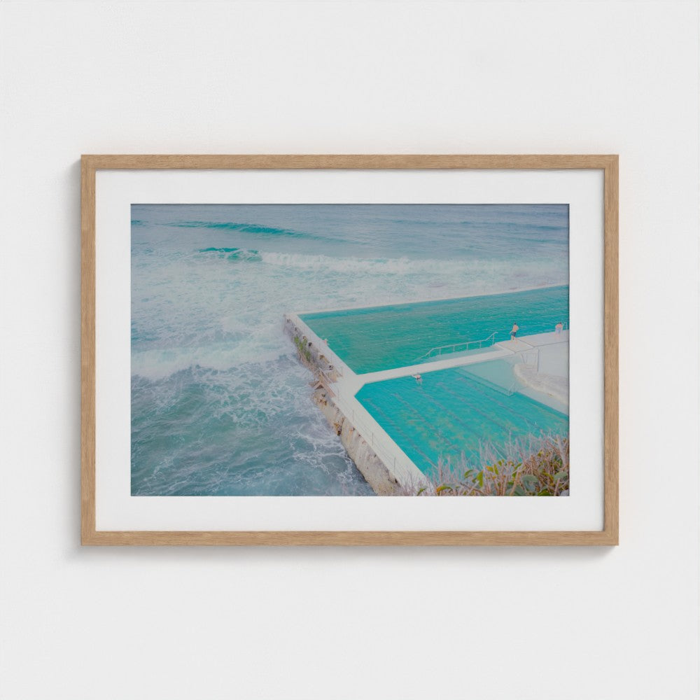Fine Art Print – Enhanced Matte - Ocean Pool by the Waves