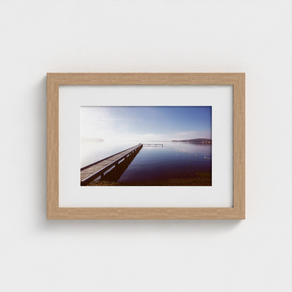 Fine Art Print – Enhanced Matte - Misty Pier at Dawn